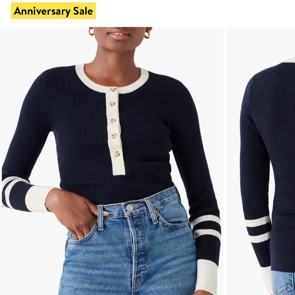 Faherty Henley sweater